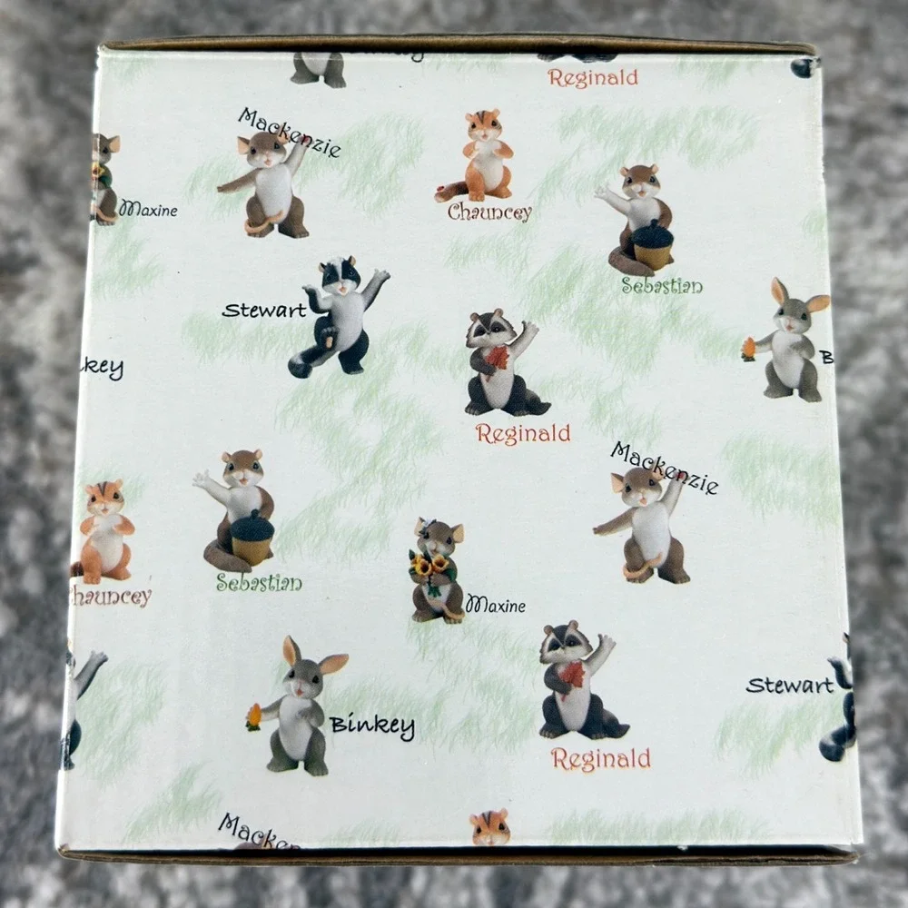 Fitz and Floyd Charming Tails Give It Your Best Shot 89/341 w/Box